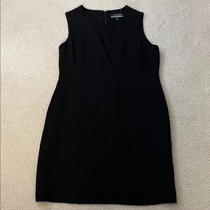 Vintage Annex Essentials by Casual Corner Classic Black Dress, Size 16 NWOT
